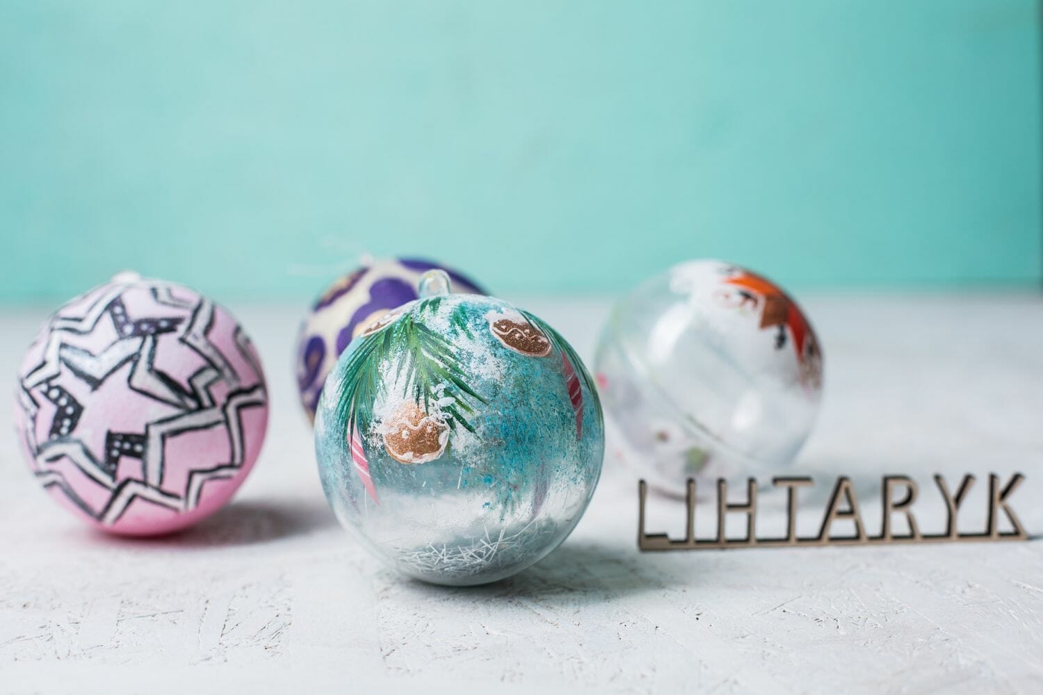 Individual master class on Christmas tree ball decoration