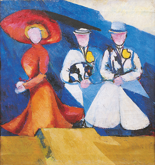 «Three Female Figures» (1910)