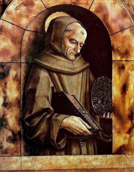 «Saint Bernardino of Siena», Carlo Crivelli