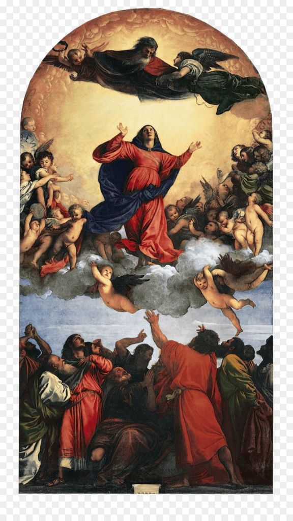 «The Assumption of the Virgin» (1516-1518) by Titian