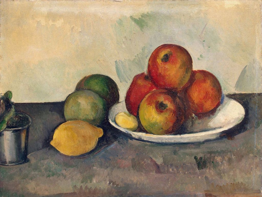 Paul Cézanne «Still Life with Apples» (1900-1904)
