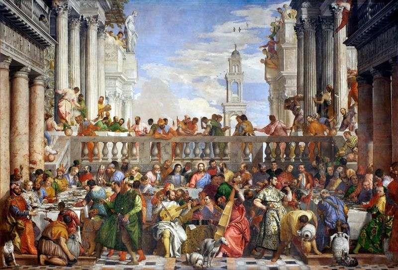 «The Wedding at Cana» (1562-1563) by Paolo Veronese