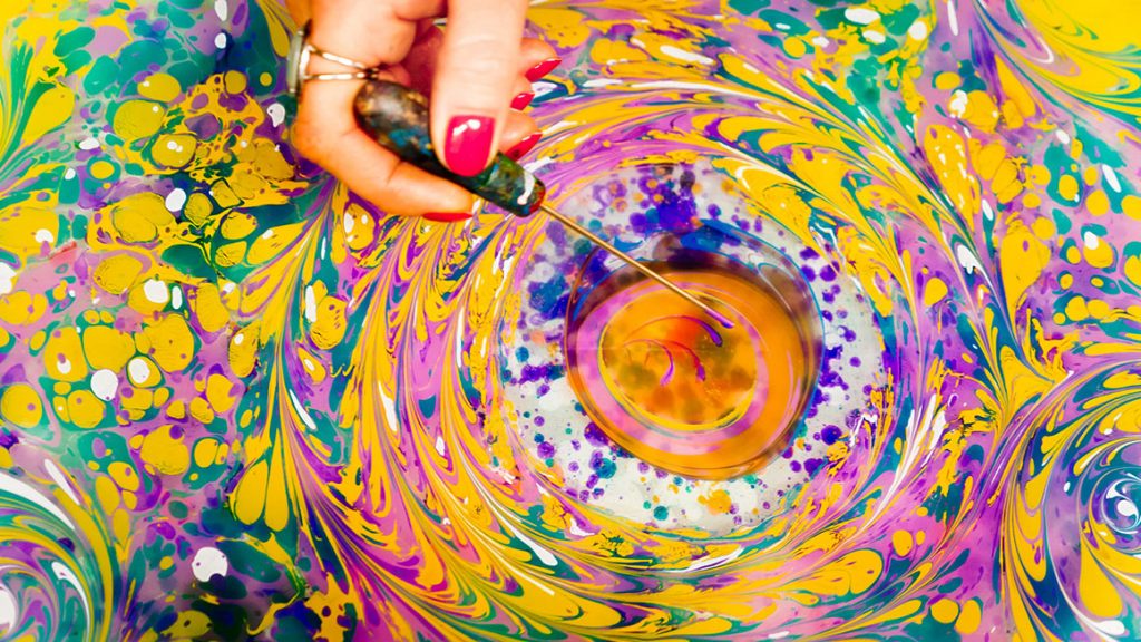 Ebru. Individual master-class