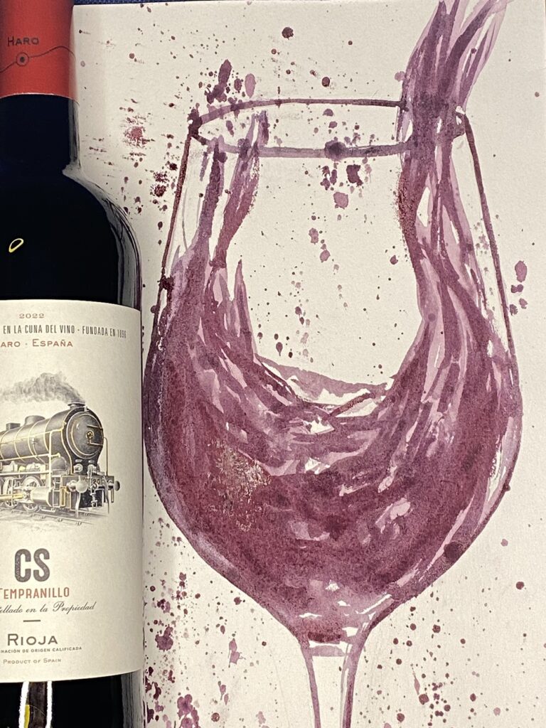 Painting with wine workshop