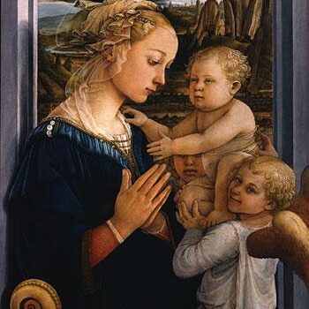 Madonna with the Child and Two Angels